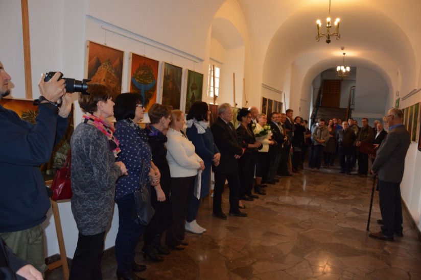 Wystawa malarstwa Stanisława Dobrowolskiego i 37. numer czasopisma Nestor - Kliknięcie w obrazek spowoduje wyświetlenie jego powiększenia