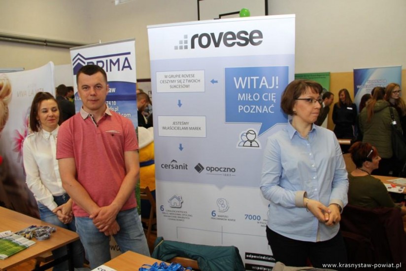 40 wystawców na Targach Pracy - Kliknięcie w obrazek spowoduje wyświetlenie jego powiększenia