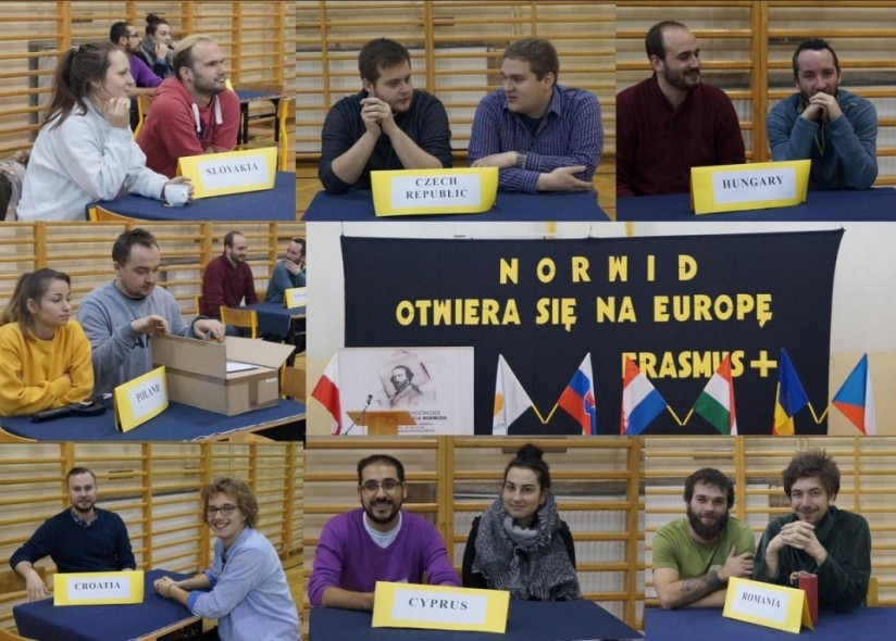 Międzynarodowo w „Norwidzie” - Kliknięcie w obrazek spowoduje wyświetlenie jego powiększenia