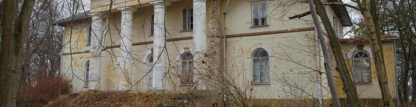 Pałac klasycystyczny  w Olszance - Kliknięcie w obrazek spowoduje wyświetlenie jego powiększenia